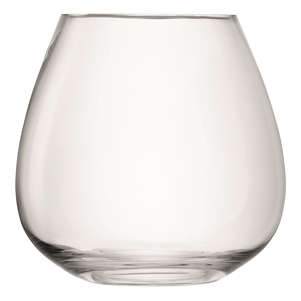 Flower Table Bouquet Vase, 17 cm, clear