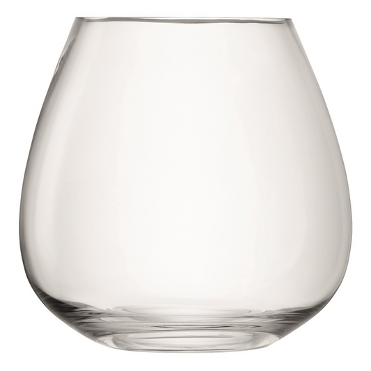 Flower Table Bouquet Vase, 17 cm, clear